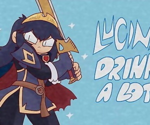 Lucina Drinks A Lot Easter..