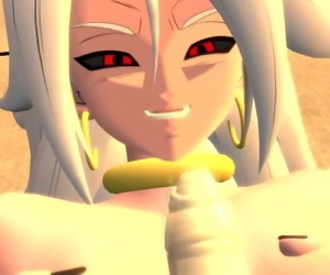 Android 21 Getting Tit..