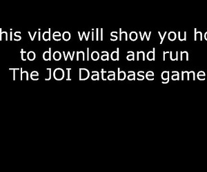 The JOI Database downloading..